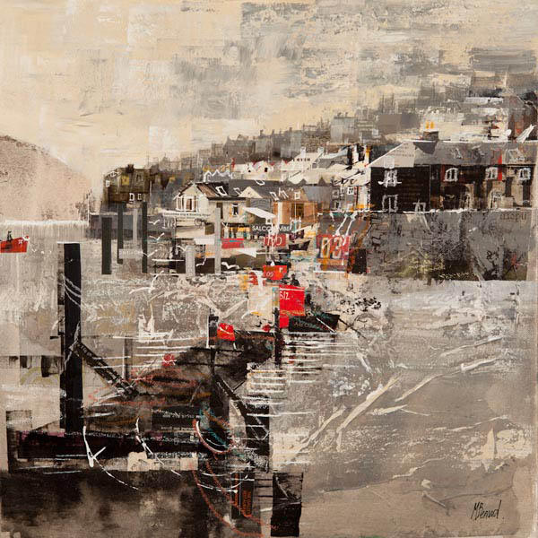 BOAT HOUSES , SALCOMBE 20X20