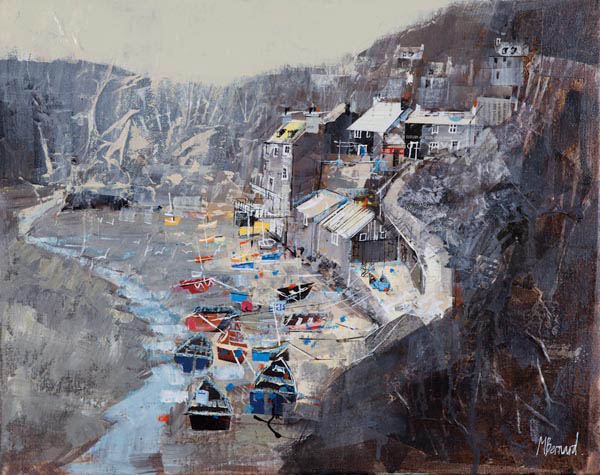 BOAT HOUSES, BANTHAM, SOUTH DEVON 16X20