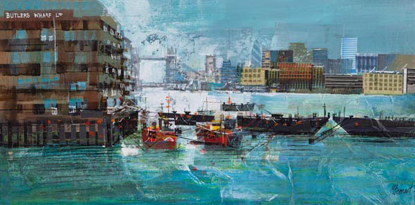 BUTLER'S WHARF, LONDON 111-2 X 22 1-2
