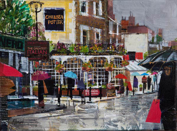 CHELSEA POTTER, KINGS RD,12X16