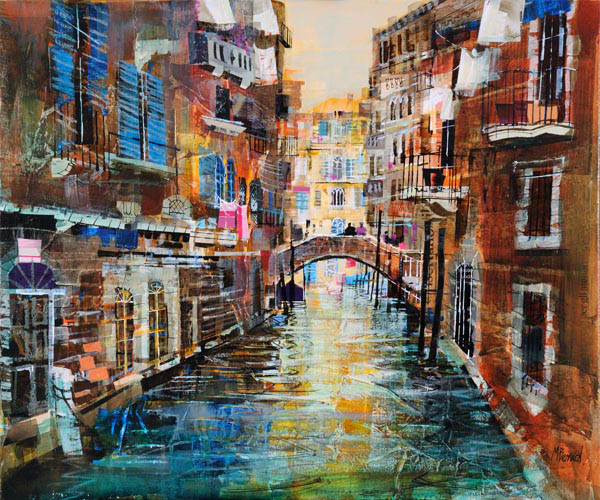 Canal Bridge Venice 24x20