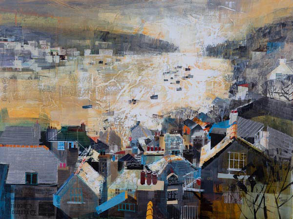 EVENING LIGHT, DARTMOUTH 30X40