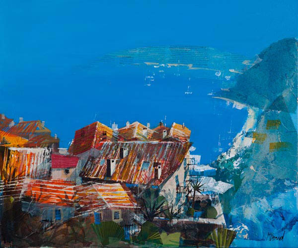 EZE, COTE D'AZUR 20X24