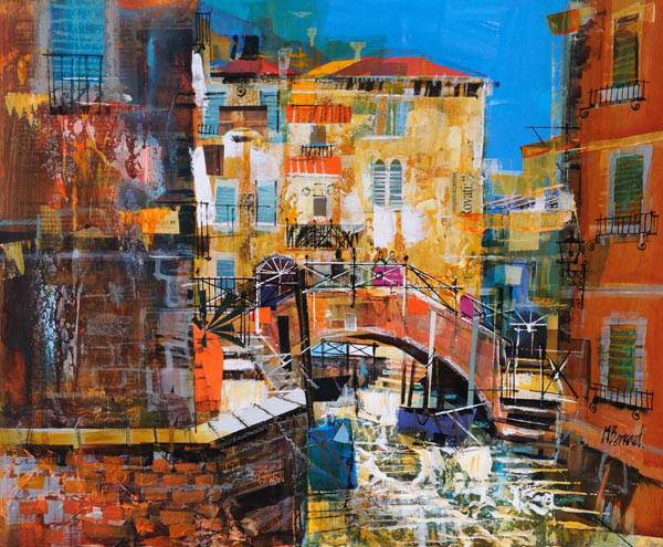 Exploring Venice 20x16.5