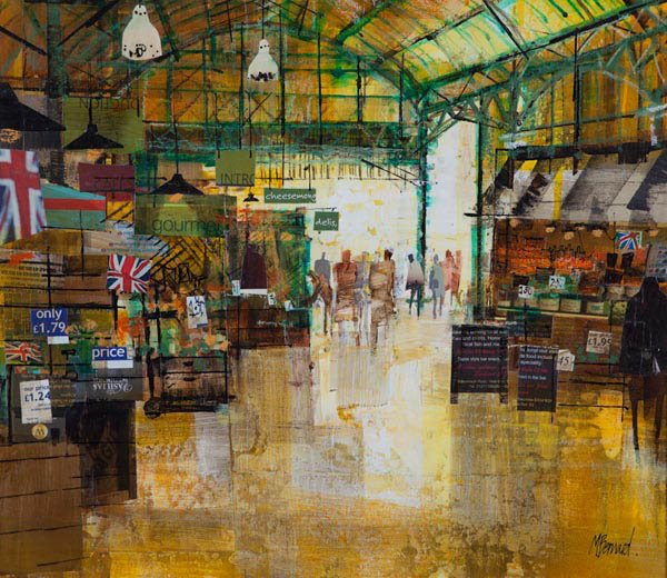 INSIDE BOROUGH MARKET 14X16