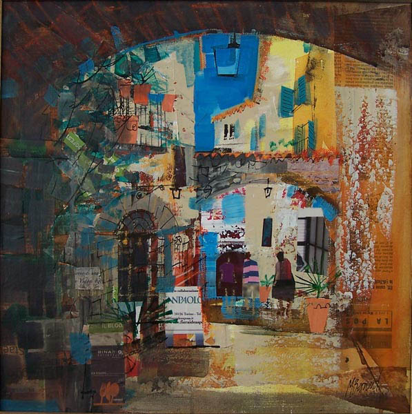 ITALIAN ALLEYWAY  16X16 INS