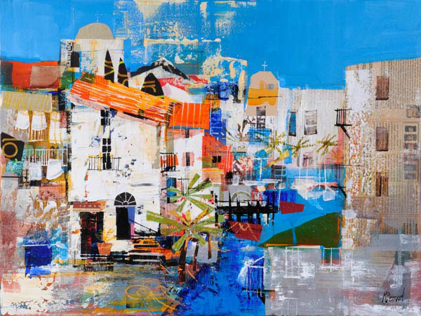 Italian Harbour 24x18