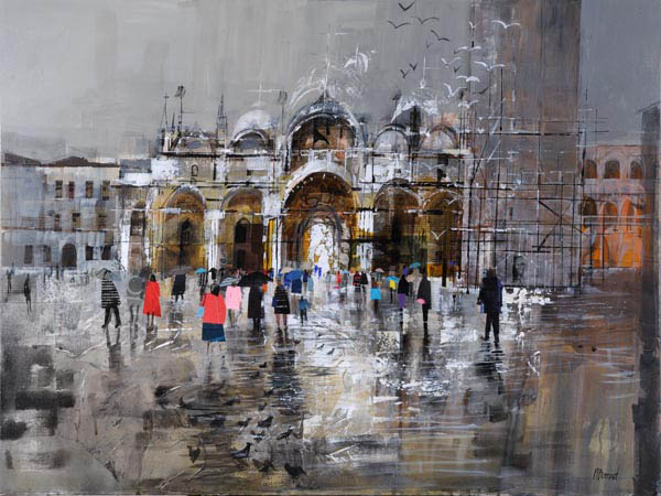 Rain in Venice 40x30