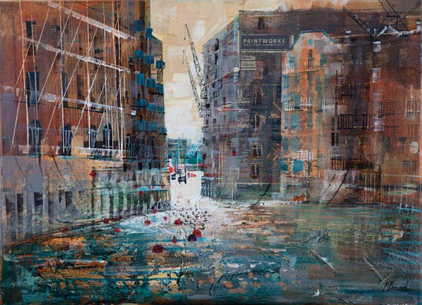 ST SAVIOUR'S DOCK, LONDON 16X22