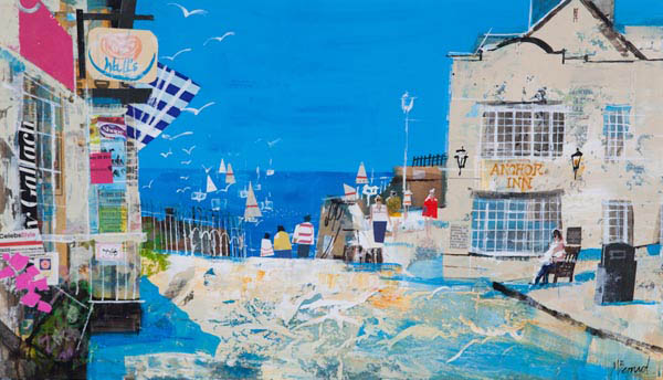 THE ANCHOR INN, BEER 13X22 1-2