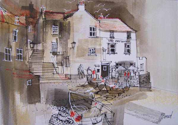 THE BAY HOTEL, ROBIN HOODS BAY  1OX14INS