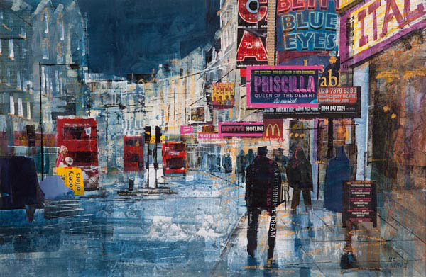 THEATRE NIGHT OUT, LONDON 15X22 1-2