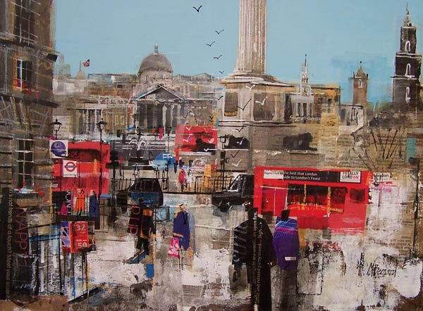 TRAFALGAR SQUARE,    11X16INS