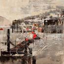 BOAT HOUSES , SALCOMBE 20X20