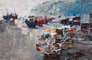 CATHING THE LIGHT, BEER BEACH 20X30