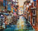 Canal Bridge Venice 24x20