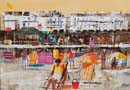 ENJOYING THE SUN, SIDMOUTH 9X13