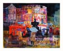EVENING PICCADILLY CIRCUS 19x24