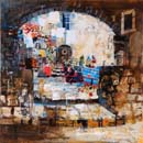 Italian Fishing Village 28x28