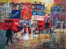 RUSH HOUR, PICCADILLY CIRCUS   24X30INS102_8246