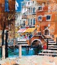 Shopping In Venice 17x15
