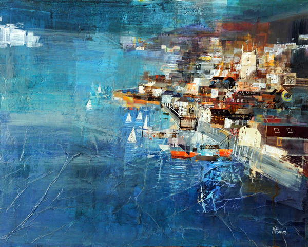 001 Fowey Viewed from Bodinnick 24x30