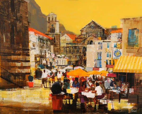 006 Piazza Duomo Amalfi 24x30 