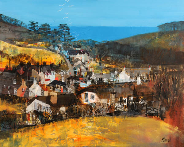 007 Glimpse Of The Sea Branscombe 24x30