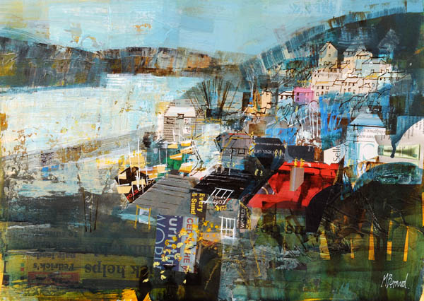 010 Panoramic View of Golant 15-5x19