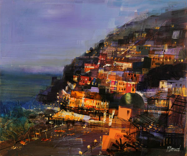 017 Night Life Positano 20x24