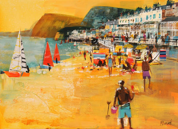 022 Bathers Sidmouth 16x22