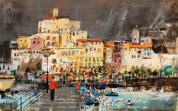 034 Amalfi From Jetty 14x22.5