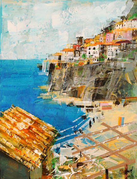 042 The Amalfi Coast 14x10.5