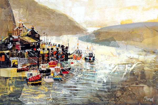 BC 004 Axmouth Devon 40cm x 60cm