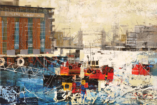 Butlers Wharf 16x24