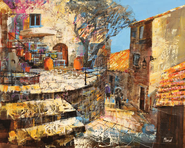 Eze's Medieval Alleyways 24x30