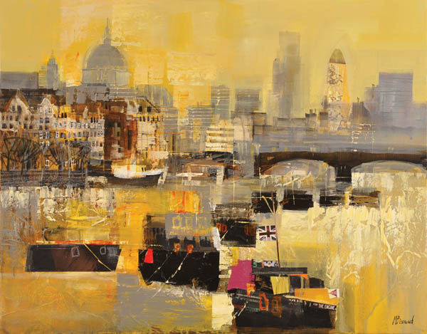 Sunrise The City London 24x30
