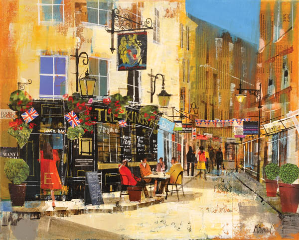 The Kings Arms Shepherds Market London 16x20