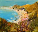 017 Summer Beach Cornwall 14x16-5