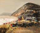 018 Branscombe Beach 20x24