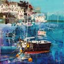 029 Calm Waters Fowey 13x13