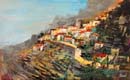 036 Village Near Ravello 14x22.5