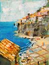 042 The Amalfi Coast 14x10.5