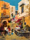 043 Water Fountain Amalfi 14x10.5
