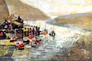 BC 004 Axmouth Devon 40cm x 60cm
