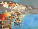 Crail Harbour Fife 30x40