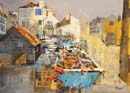 Harbour Cottages Port Loe 16x20