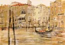 Near The Fish Market Venice 9x12.5
