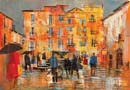 Rome Summer Showers 15.5x22