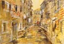 Venetian Canal Scene 9x12.5